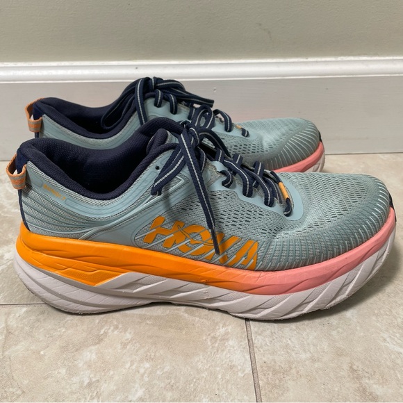 HOKA One One Bondi 7 Athletic Running Shoes - Picture 5 of 13